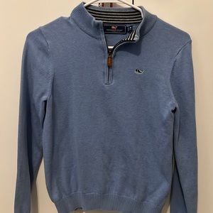 EUC Vineyard Vines zip up pullover